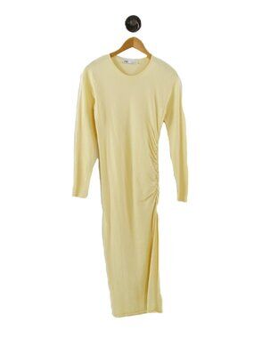 Zara long sleeve fitted knit maxi dress #220-61